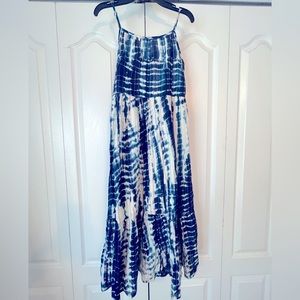 Girls Cat & Jack tye dye full length sundress size 10/12